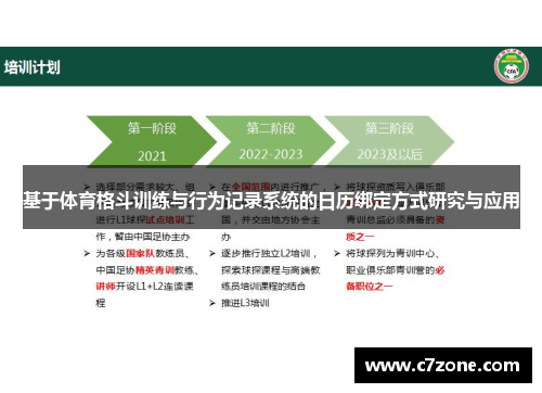 基于体育格斗训练与行为记录系统的日历绑定方式研究与应用